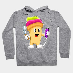 Sundae Hairdresser Razor Hoodie